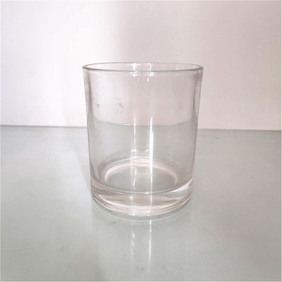 Wholesale 10 oz round shaped glass candle jar glass candle jar