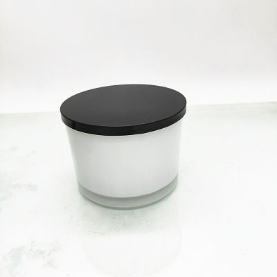 15 oz candlesticks with color custom wooden lid candlesticks factory price