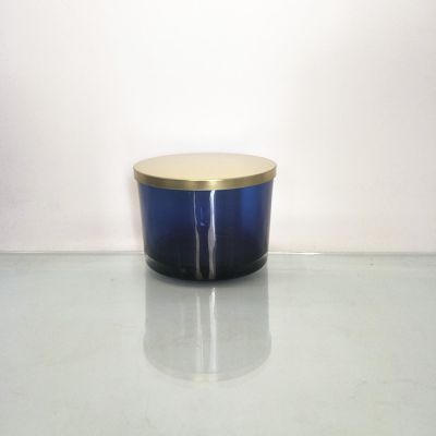Custom Valentine Scented Soy Wax Glass Candle Jars With Lid