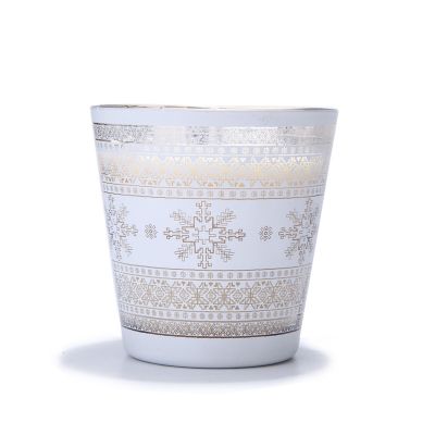 Custom Candle Scent Palm Wax Decorative Scented Glass Candle