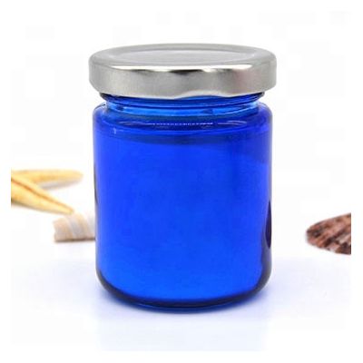 Decorating massage tin candle holders with metal lid Candela profumata