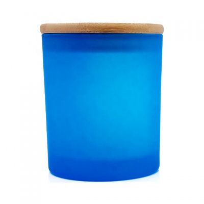 Luxury multi-colors custom logo empty matte Scented Candle jar candle holder in bulk