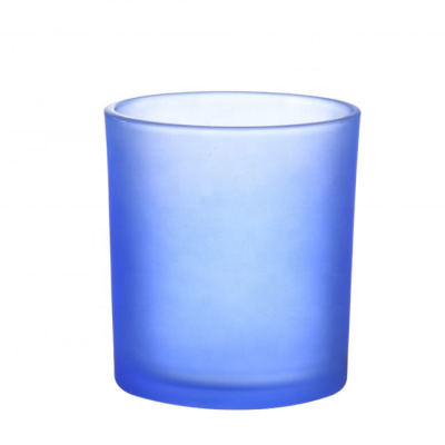 Wholesale matte black candle jars with lids in bulk for home decoration support customized color/size