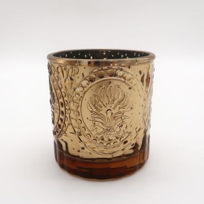 Christmas Decorative votive Candle Jars/Holder for Candle Making In Bulk