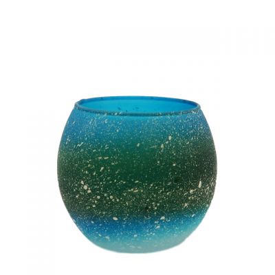 Wholesale Empty Frosted Colorful Luxury Glass Candle Jars Candle Jars For Candle Making