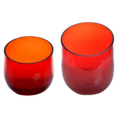 Wholesale rose mirrored glass colored candle holder for home/wedding decoration