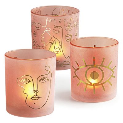 Sedex 4P audited mercury glass candle jar custom glass candle jars round glass candle holder for wedding