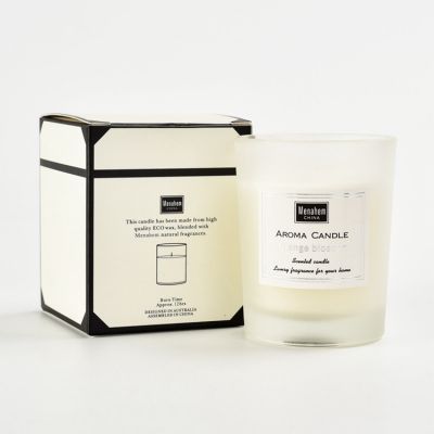 gift colored decorating Votive Scented glasses soy wax glass candle holder for home decor