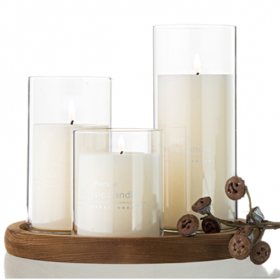 Votive Candle Holder Mercury Glass Tealight Candlestick Glass Candle Jar