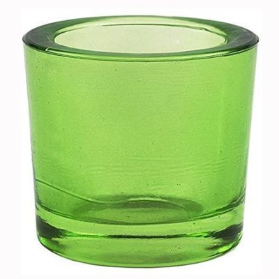 China supplier round decorative custom glass candle holder