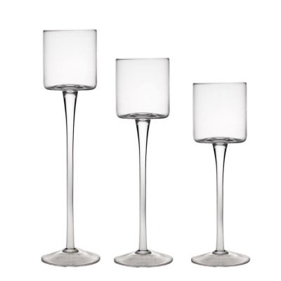 glass votive candle holder church crystal candle holder nordic wedding candlestick decorative candle stands