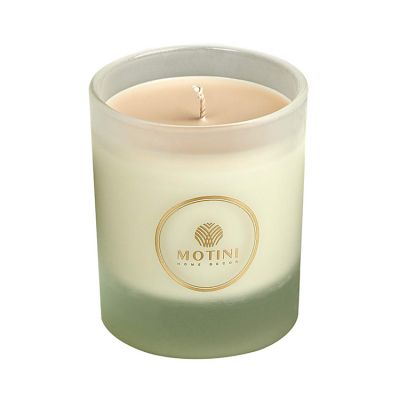 Round luxury iridescent colored glass candle containers for candle