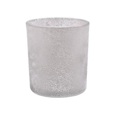 wholesale special printing cylinder empty glass candle jars