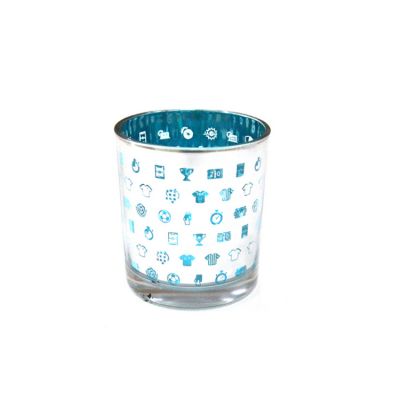 glass candlestics Glass candleholder holidays decoration