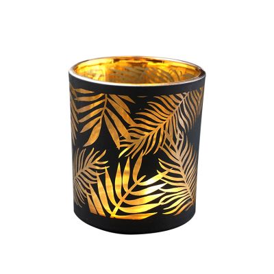 Wholesale China Home Decoration Glass Frosted Candle Jars For Festival