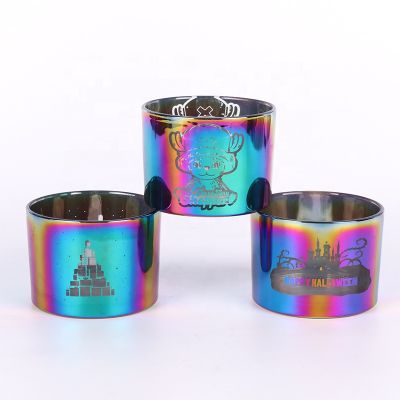  wholesale glass cylinder candle jar recycled glass candle jars for holidays