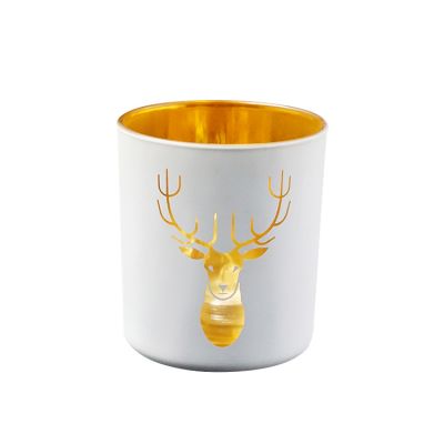 Home Decorative Candle Holder Glass For Christmas