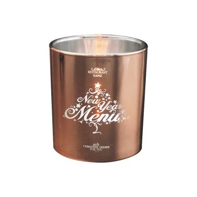 Festival Decor Candle Glass Holder For Home Decoration