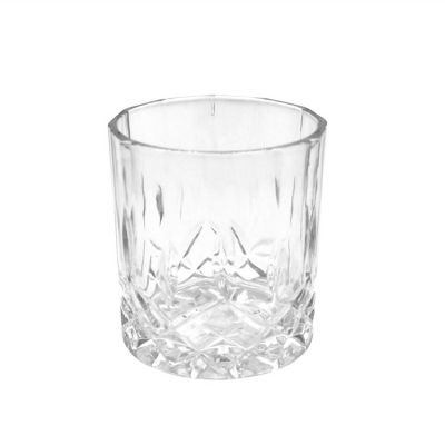 Wholesale luxury private brand gift box glass tank perfume crystal Custom made high quality glass led candle jar light