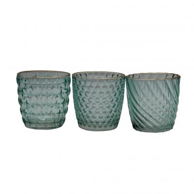 Wholesale custom candle holder votive candle holders glass