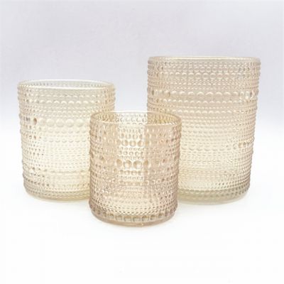 Amber candle cup for home decoration aluminium tealight cup for candle holder