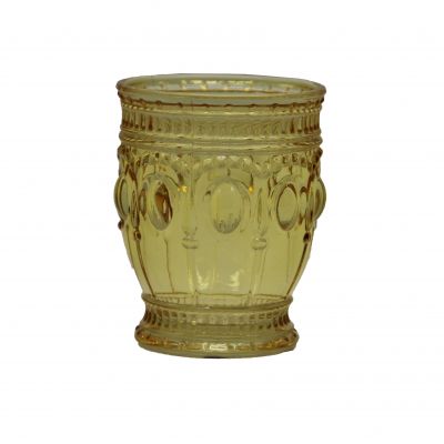 Wholesale custom home decoration glass candle holder tea light candle holders glass