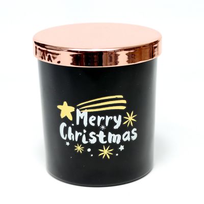 Scented Glass Candle Custom Wax