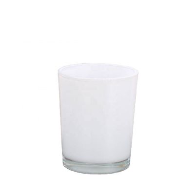 wholesale custom iridescent glass candle jars