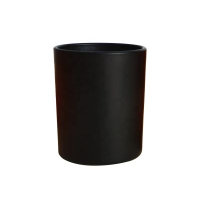 Green and Black Candles Outdoor and Indoor Glass Jar Candles