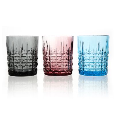 Home Decor Empty Colored Glass Candle Jar Vessels Container Holders With Wooden Lid In Bulk