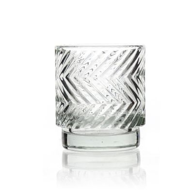 Glass Pillar Wedding Home Bedroom Living Room Jar Cylinder Votive Decorative Candle Holder