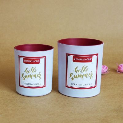 Wholesale China new glass candle jar candle holder