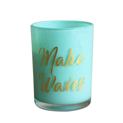 high quality glass candle holder candle glass jar