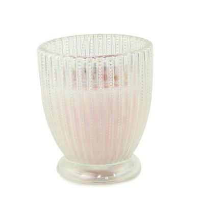 luxury fashion glass candle jar candle holder 