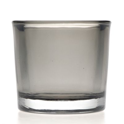 Manufacturer Wholesale 3oz Short Round Glass Candle jar / Candle Holder for Wedding