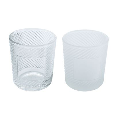 Wholesale empty large candle jar candle glass container