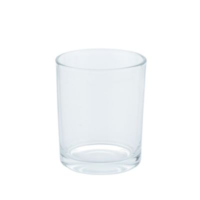 Factory 180ml Custom empty round glass candle jars Candle Holder