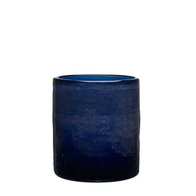 Home Decor Unique Favor Navy Blue Candle Holder