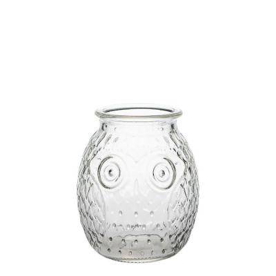 Prompt Delivery 460ml Empty Unique Decorative Round Glass Candle Holders Large