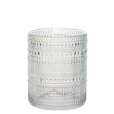 Factory Direct Glass Candle Holder Colored Candle Jars In Bulk For Air Freshener