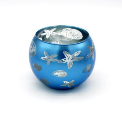 Wholesale unique empty bulk glass candle jars