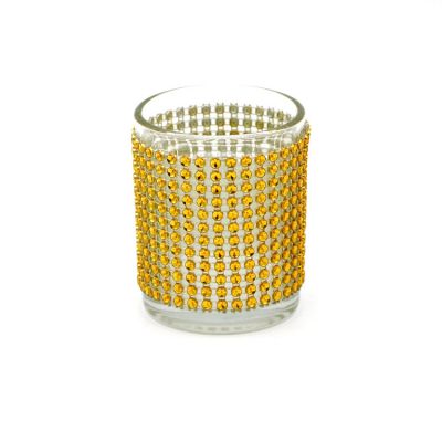 wholesale Clear glass candle holder jar for sale