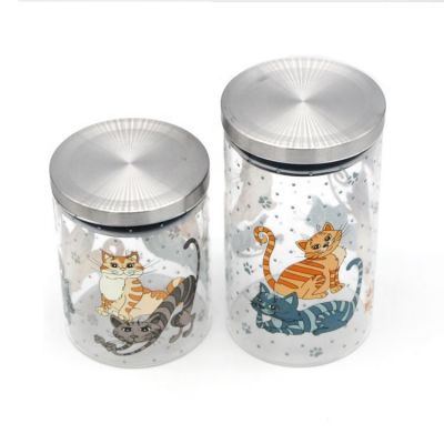 Popular Multi-Colored Roasted Flowers Beautifully Glass Candle Glass