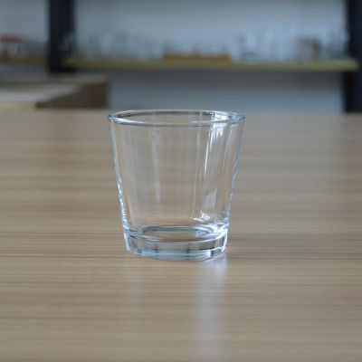 Simple cheap 6oz candle glass cup candle cup