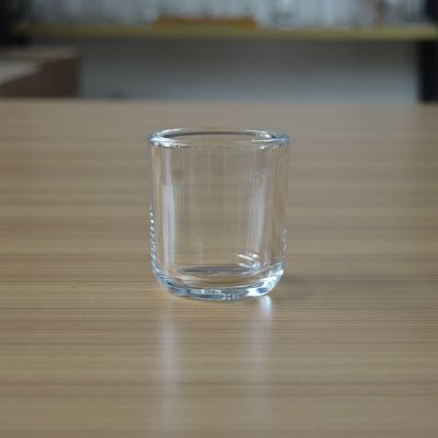 Factory wholesale heat resistant small glass candle jar