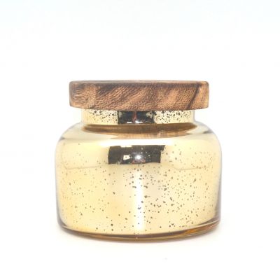 Stackable Colored Glass Tealight Candle Jars