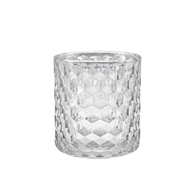 high quality 8 oz tin candle jar with lid fancy glass candle jar