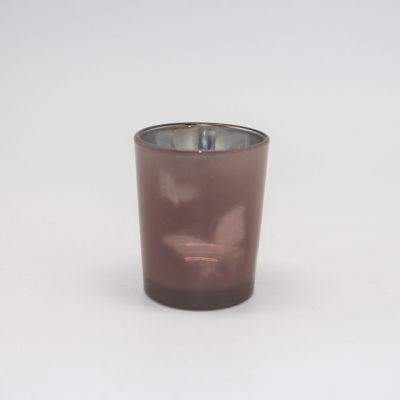 Household Wedding Decoration Creative Luxury Empty Glass Bottle Decorative Candles Container Jars Glass Candle Jar