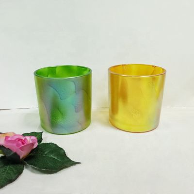 Wholesale massage candle jar with spout for candle making
