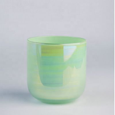 Wholesale matte black marble candle jar with lid for candle making